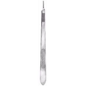 No. 3L Solid Straight Scalpel Handles  - JFU Industries