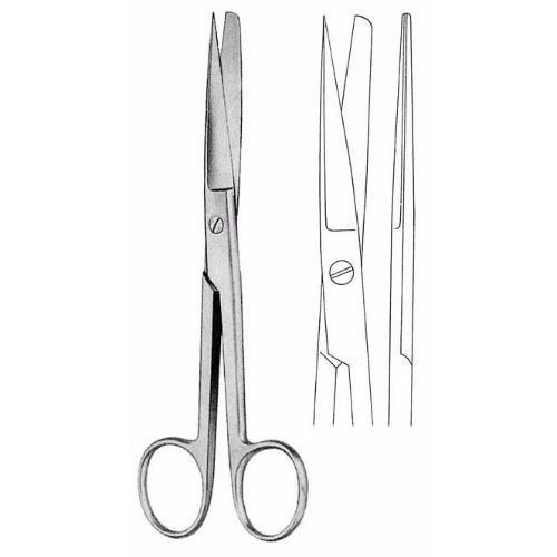 Standard Operating Scissors 13.0 cm , Sharp/Blunt Straight  - JFU Industries 3