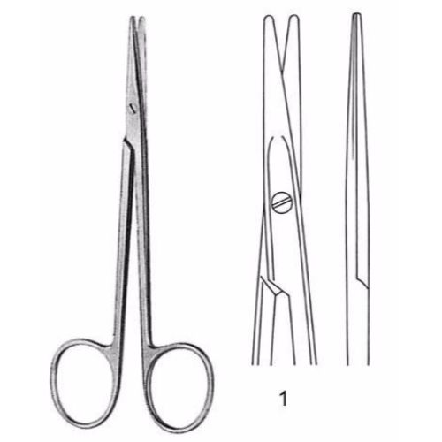 Strabismus Scissors 11.0 cm , Straight  - JFU Industries 3