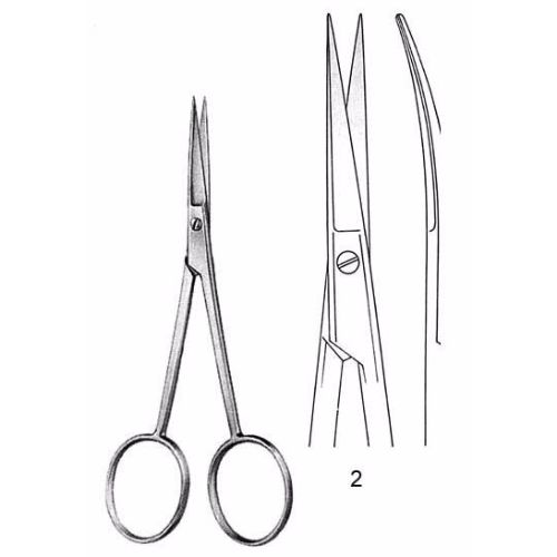 Dissecting Scissors (Post-Mortem) 11.0 cm , Curved  - JFU Industries 3