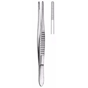 Standard Dressing Forceps 15.0 cm  - JFU Industries