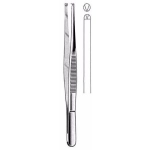 Tissue Forceps 25.0 cm , 1 X 2 Teeth  - JFU Industries