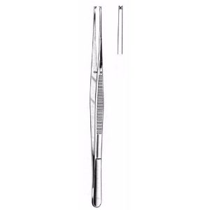 Taylor Tissue Forceps 18.0 cm , 1 X 2 Teeth  - JFU Industries