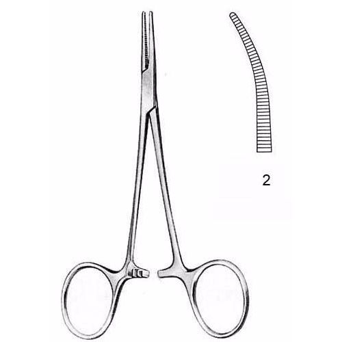 Halstead-Mosquito Artery Forceps 14.0 cm , Curved  - JFU Industries 3
