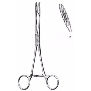 Gross-Maier Dressing Forceps 20.0 cm , Curved  - JFU Industries