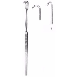 Retractor 16.0 cm , 1 Blunt Prong  - JFU Industries