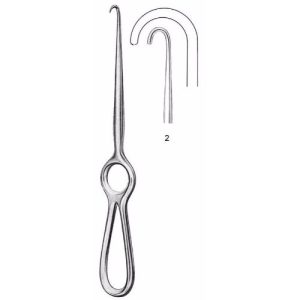 Volkmann Retractor 20.0 cm , 1 Blunt Prong  - JFU Industries