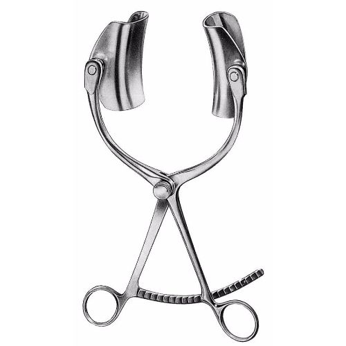 Collin Abdominal Retractor, Complete With 1 Pair Of Blades 38 X 60mm  - JFU Industries 3