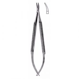 Barraquer Needle Holders 13.0 cm Tungsten Carbide TC Jaws, Smooth  - JFU Industries