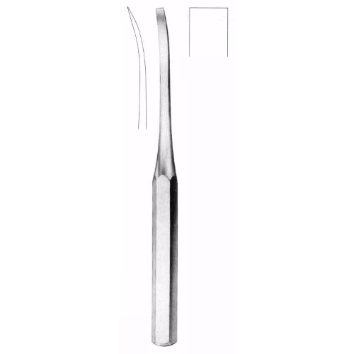 Hibbs Bone Chisels 24.0 cm , 32mm, Curved  - JFU Industries 3