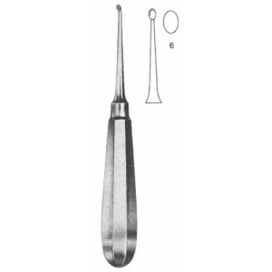 Mod. USA Bone Curette 16.0 cm  - JFU Industries