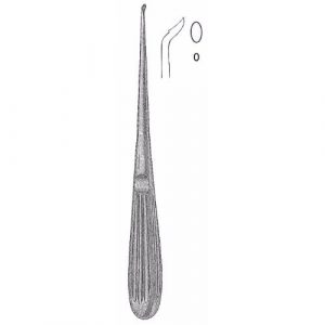 Epstein Spinal Bone Curette 20.0 cm , Reverse Angle, Size 0  - JFU Industries