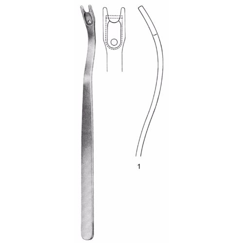 Stryker-Scholl Meniscotomy Knife 19.0 cm , Slightly Cvd  - JFU Industries
