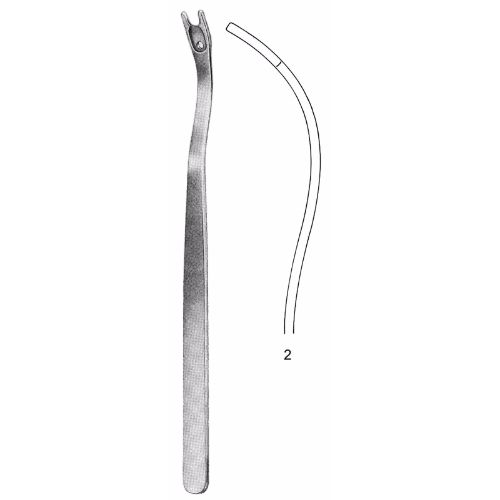 Stryker-Scholl Meniscotomy Knife 19.0 cm , Strongly Cvd  - JFU Industries