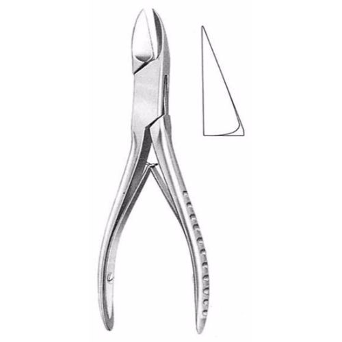 Liston Bone Cutting Forceps 14.0 cm , Curved  - JFU Industries 3