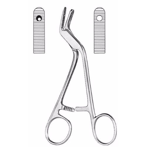 Adson Drill Guide And Dura-Protecting Forceps 15.0 cm  - JFU Industries 3