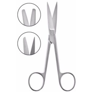 Standard Operating Scissor 14.0 cm, Sharp/Sharp, Curved  - JFU Industries