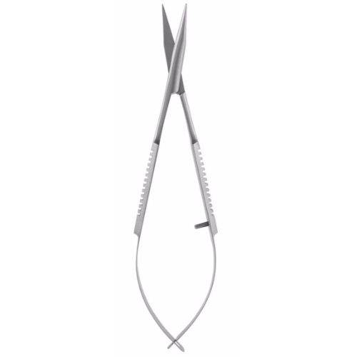 Castroviejo Scissor 10.0 cm Sharp/Sharp, Curved  - JFU Industries 3