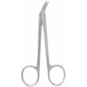 Universal Wire Cutting Scissor 12.0 cm, Curved  - JFU Industries