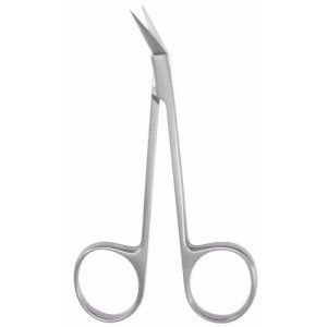 O’Brien Iris Scissor 9.0 cm, Angled  - JFU Industries