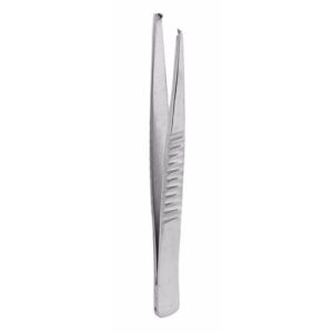 Treves Forceps 13.0 cm, 1X2 Teeth  - JFU Industries