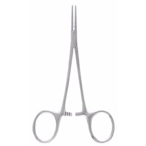 Hartmann Artery Forceps 10.0 cm, 1X2 Teeth, Straight  - JFU Industries