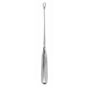 Sim Uterine Curette 26.0 cm, Bluntm 6  mm  - JFU Industries