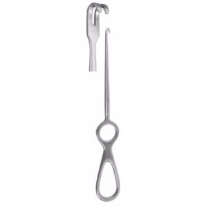 Volkmann Retractor 21.5 cm, Sharp, 2 Prongs  - JFU Industries