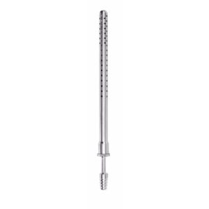 Poole Suction Tube 22.0 cm, 8  mm, Curved  - JFU Industries