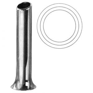 Fergusson Metal Speculum, Tubular Shape, 25mm Ø  - JFU Industries