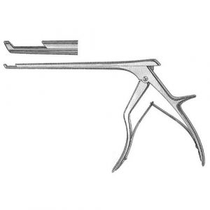 Love-Kerrison Rongeur With Improved Handle 28.0 cm Shaft, 3mm 40º Forward Angle, 15.5mm Opening  - JFU Industries