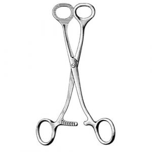 Collin Tongue Holding Forceps 17.0 cm  - JFU Industries
