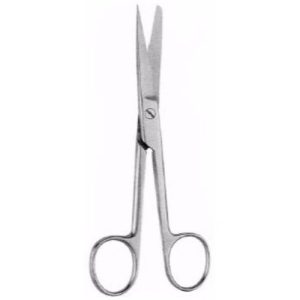 Operating Scissors 15.0 cm ,Curved, Blunt-Blunt  - JFU Industries