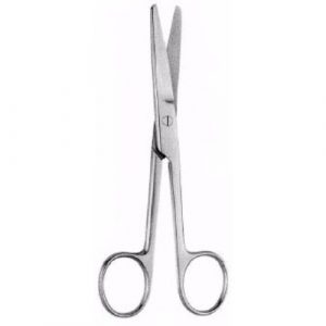Operating Scissors 15.0 cm ,Straight, Sharp-Blunt  - JFU Industries