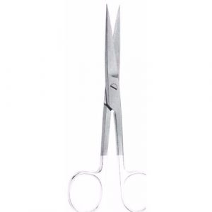 Operating Scissors 14.0 cm ,Straight, Sharp-Sharp , Tungsten Carbide  - JFU Industries