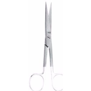 Operating Scissors 15.0 cm ,Straight, Sharp-Sharp , Tungsten Carbide  - JFU Industries