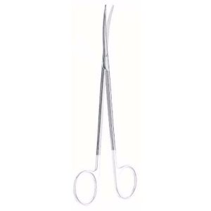 Metzenbaum Scissors 23 cm ,Straight, Blunt-Blunt , Fine, Tungsten Carbide  - JFU Industries