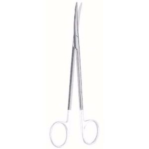 Metzenbaum Scissors 11.5 cm ,Curved, Tungsten Carbide  - JFU Industries