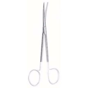 Toennis-Adson Scissors 17 cm ,Curved, Tungsten Carbide  - JFU Industries
