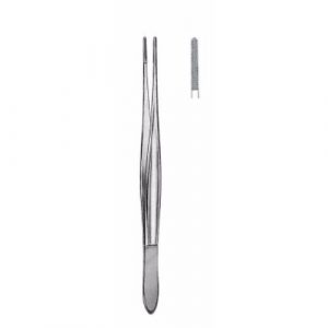 Cushing Dressing Forceps 17.5 cm Gold Plated, Tungsten Carbide Jaws  - JFU Industries