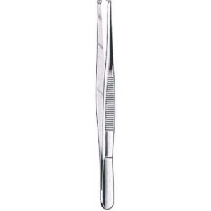 Standard Tissue Forceps 11.5 cm ,1 X 2 Teeth,  - JFU Industries