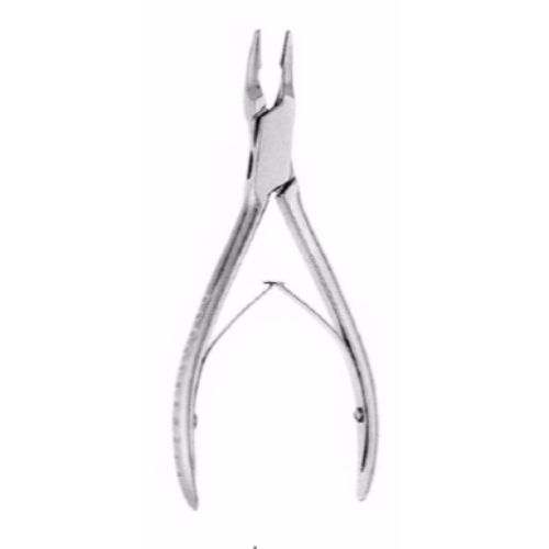 Luer Bone Rongeur 15 cm ,Curved, Narrow Jaw, 45 Degree | JFU Industries