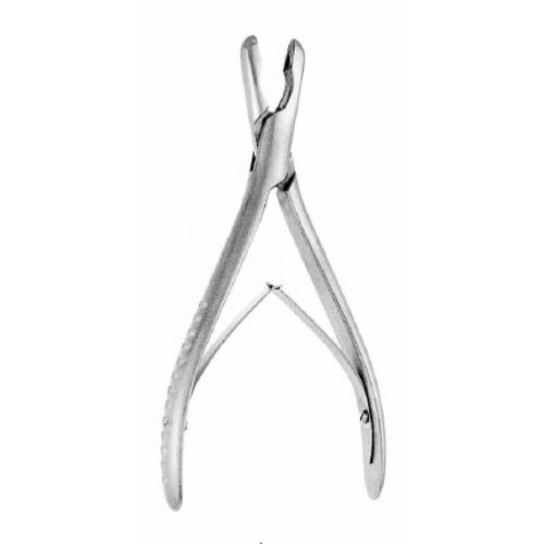 Luer Bone Rongeur 17 cm , Narrow Jaw,Curved | JFU Industries