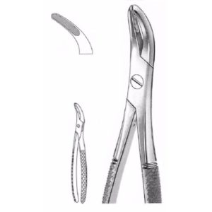 Witzel Extracting Forceps # 502, English Pattern  - JFU Industries