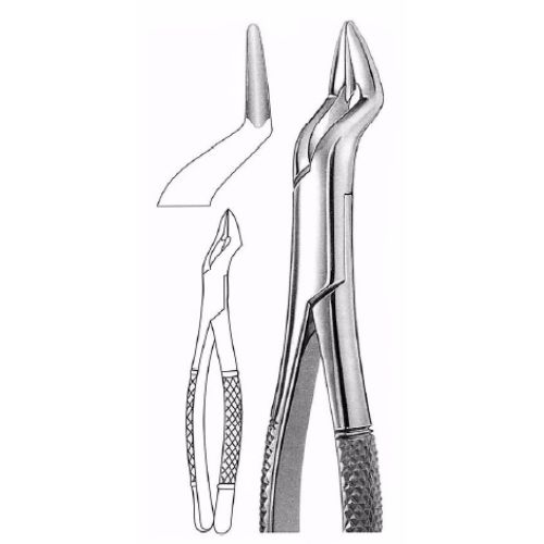 Parmly Extracting Forceps # 32 A, American Pattern  - JFU Industries 3