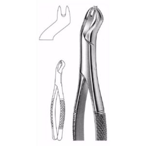 Nevius Extracting Forceps # 88 L, American Pattern  - JFU Industries