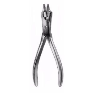 Hackstock Wire Bending Plier, Longitudinal Groove In Jaw  - JFU Industries