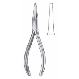 Langbeck Flat Nose Plier 15 cm  - JFU Industries