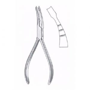 Angle Interior Band Removing Plier 14.5 cm  - JFU Industries
