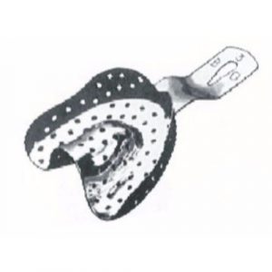 Impression Tray Sup F ,Bo, Toothed Upper Jaws, Perforated, Fig. 1  - JFU Industries